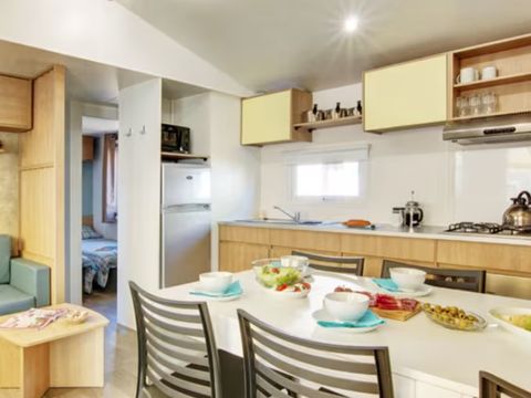 MOBILHOME 6 personnes - Mobil-home | Premium | 3 Ch. | 6 Pers. | Terrasse surélevée