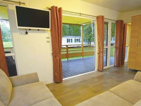 MOBILHOME 6 personnes - Mobil-home | Ultimate | 3 Ch. | 6 Pers. | Terrasse surélevée | Clim. | TV