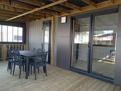 Mobilhome 5 personnes - C- Mobil Home Méditerranée -2 chambres