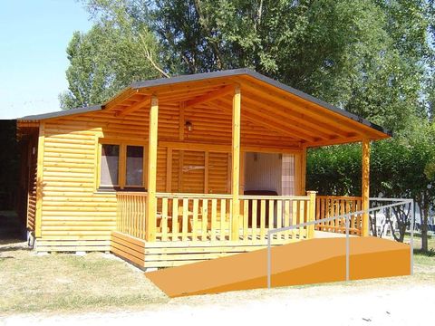 CHALET 5 personnes - PALACE - adapté pour les personnes à mobilité réduite