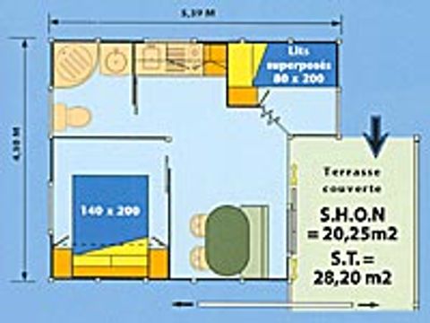 CHALET 4 personnes - TRIANON