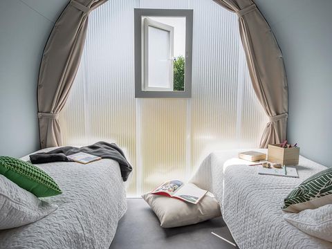 TENTE TOILE ET BOIS 4 personnes - Bungalow Coco sweet