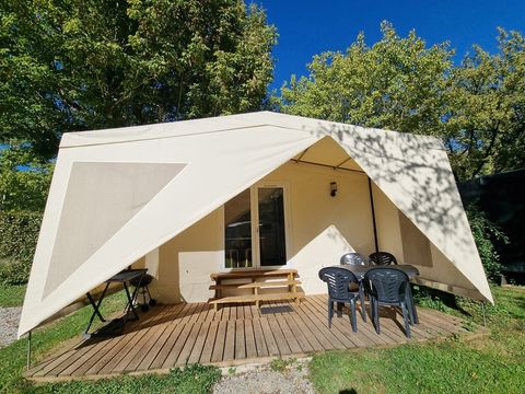 Tente en toile et en bois 2 personnes - Coco sweet 2024