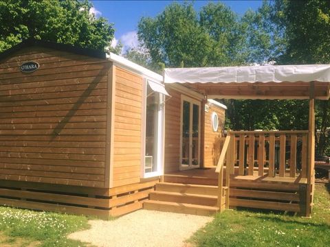 MOBILHOME 6 personnes - Mobil-home 28m² (2 chambres) + grande terrasse semi-couverte de 15m2