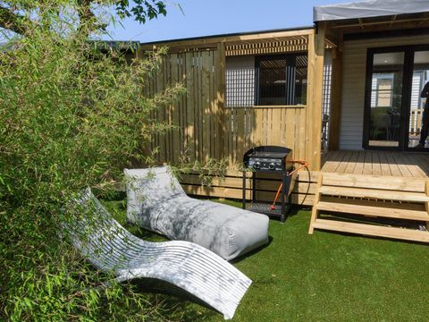 MOBILHOME 6 personnes - ROSEAU CONFORT SPA 3 chambres 36m²