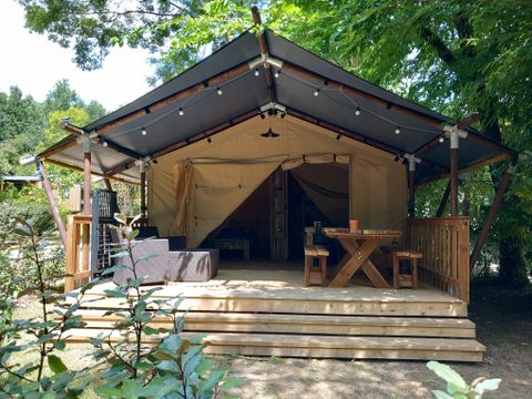 TENTE TOILE ET BOIS 4 personnes - Tente Lodge 2ch. 20m2 (2025)