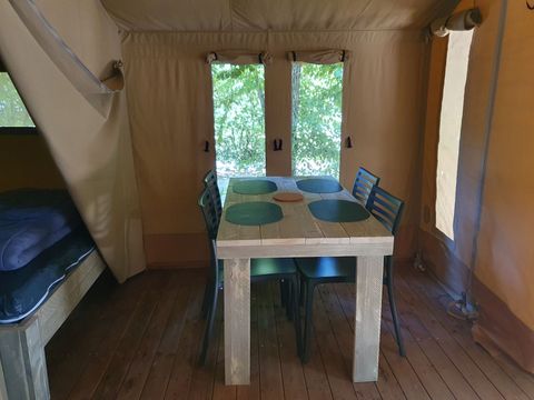 TENTE TOILE ET BOIS 4 personnes - Tente Lodge 2ch. 20m2 (2025)