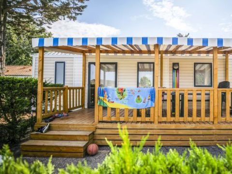 MOBILHOME 6 personnes - 3 Pièces 4/6 Personnes + TV