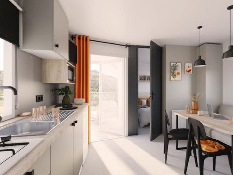 Mobilhome 5 personnes - Évasion - 2 chambres - 23m²