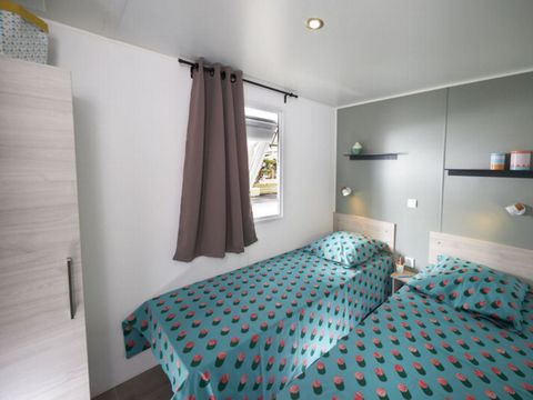 Mobilhome 6 personnes - Confort+ - 2 chambres - 2 salles de bain 35m²