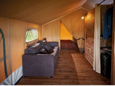 Lodge 7 personnes - Évasion toilée - 2 chambres - 34m²
