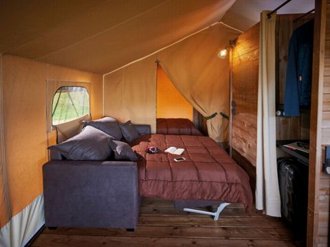 Lodge 7 personnes - Évasion toilée - 2 chambres - 34m²