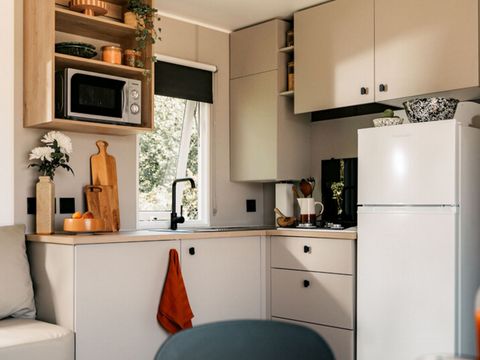 Mobilhome 8 personnes - Confort+ - 4 chambres - 2 salles de bain 40m²