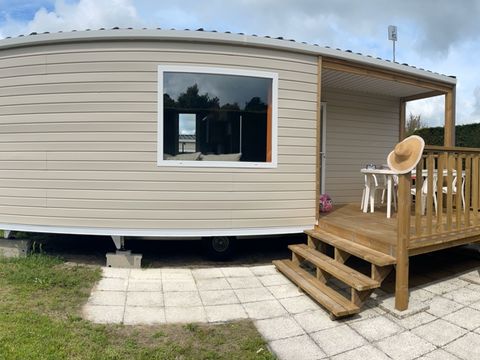MOBILHOME 6 personnes - Ophéa - 2 chambres et terrasse semi-couverte