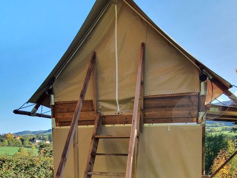 TENTE TOILE ET BOIS 2 personnes - Tente Bivouac Standard - 5m²