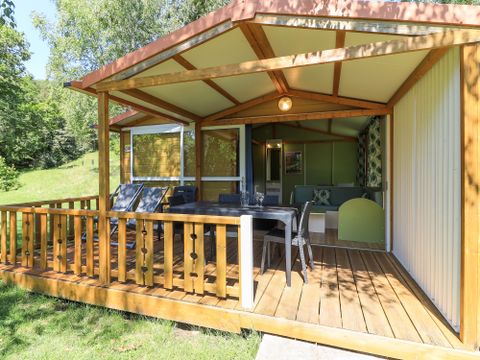 CHALET 4 personnes - Chalet Standard 28m² - 2 chambres - terrasse couverte
