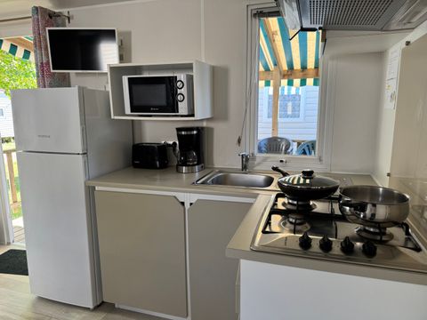 MOBILHOME 8 personnes - Mobil-home Confort 30 m² - 3 chambres 6/8 pers