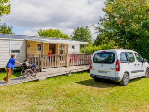 MOBILHOME 4 personnes - M.HOME PRIVILEGE PMR 2CH 33M2