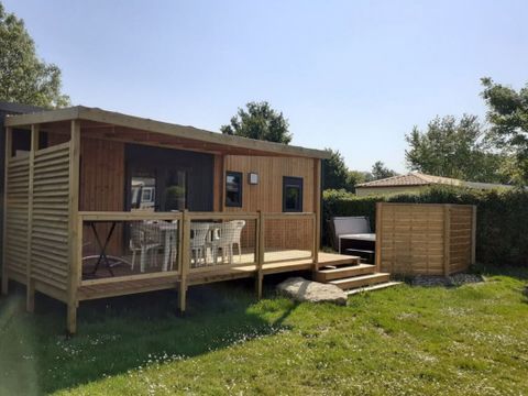 MOBILHOME 6 personnes - M.HOME LUXE SPA 3CH 33M2