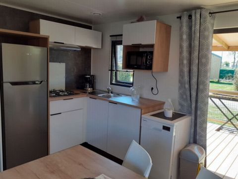 MOBILHOME 6 personnes - M.HOME LUXE SPA 3CH 33M2