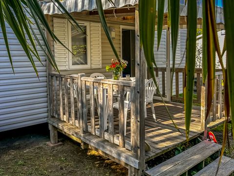 MOBILHOME 4 personnes - Mobil-home Ibiza 2 chambres avec terrasse 1/4 pers