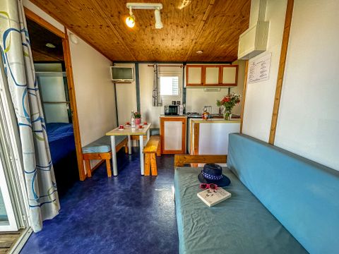CHALET 4 personnes - Chalet Azur 2 chambres terrasse intégrée 1/4 pers