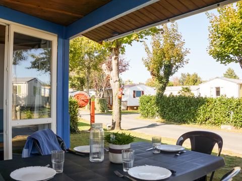 CHALET 4 personnes - Chalet Azur 2 chambres terrasse intégrée 1/4 pers