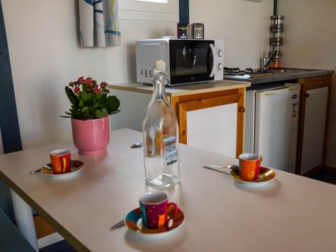 CHALET 4 personnes - Chalet Azur 2 chambres terrasse intégrée 1/4 pers