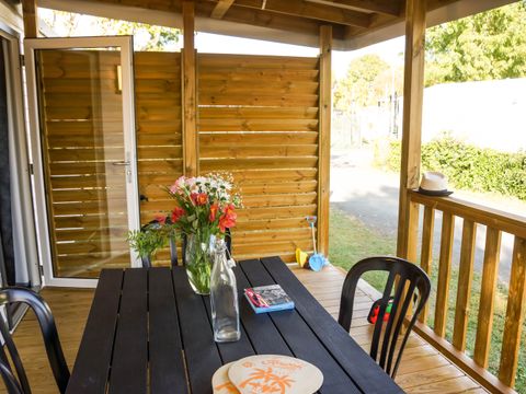 MOBILHOME 4 personnes - Mobil-home Modulo 2 chambres avec terrasse 1/4 pers