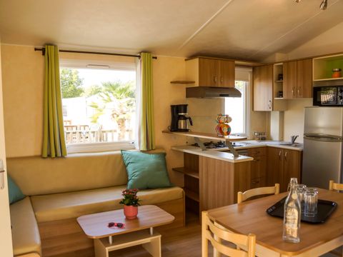 MOBILHOME 6 personnes - Elegance 3 chambres avec terrasse