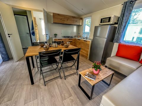 MOBILHOME 5 personnes - Mobil-home Toscane 2 chambres avec terrasse 1/5 pers