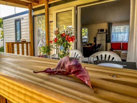 MOBILHOME 5 personnes - Mobil-home Toscane 2 chambres avec terrasse 1/5 pers