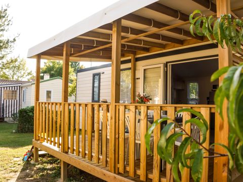 MOBILHOME 5 personnes - Mobil-home Toscane 2 chambres avec terrasse 1/5 pers