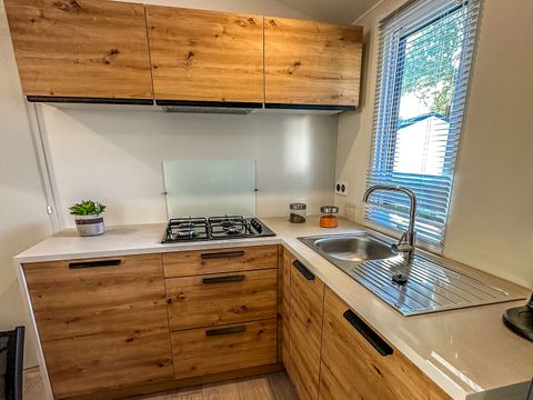 MOBILHOME 5 personnes - Mobil-home Toscane 2 chambres avec terrasse 1/5 pers