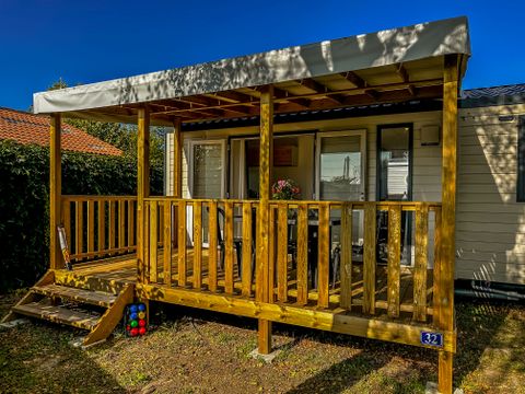 MOBILHOME 4 personnes - Mobil-home BAHIA 2 chambres avec terrasse 1/4 pers