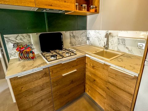 MOBILHOME 4 personnes - Mobil-home O HARA 804 2 chambres avec terrasse 1/4 pers