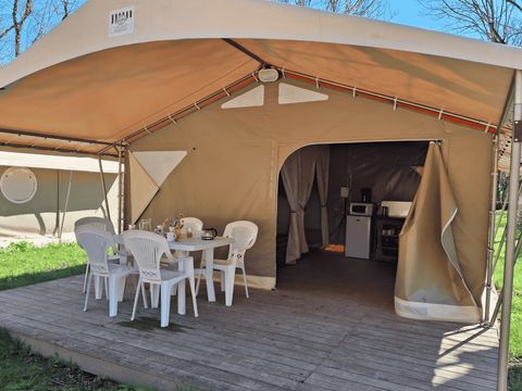 BUNGALOW TOILÉ 5 personnes - TENTE CANADA