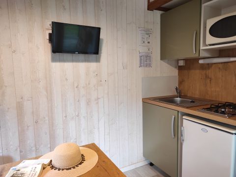 Chalet 4 personnes - NEW 17m² - TV - 1 chambre - 2 adultes - 2 enfants - -12ans