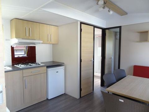 Mobilhome 6 personnes - LOCATION - TI 32m² avec terrasse semi-couverte - 3 chambres - ECO