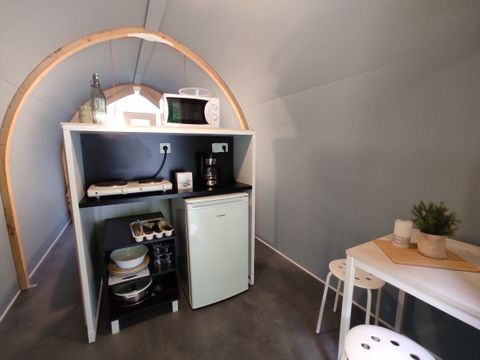 Hébergement 2 personnes - Coco Sweet - 1 chambre - Sans sanitaires - Sanitaires communs du camping