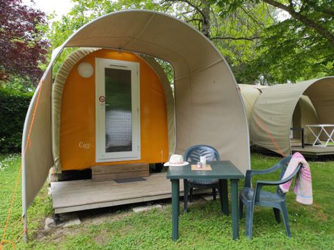 Hébergement 2 personnes - Coco Sweet - 1 chambre - Sans sanitaires - Sanitaires communs du camping