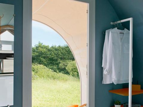 Hébergement 2 personnes - Coco Sweet - 1 chambre - Sans sanitaires - Sanitaires communs du camping