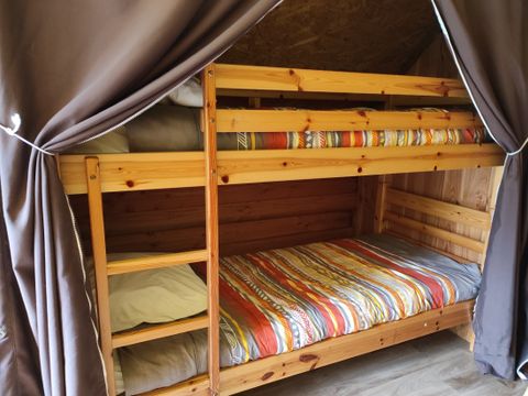 Tente 7 personnes - LOCATION - LODGE 24m² - 3 chambres - Mezzanine