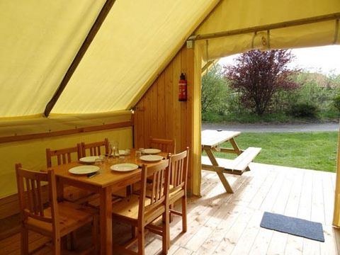 Tente 7 personnes - LOCATION - LODGE 24m² - 3 chambres - Mezzanine