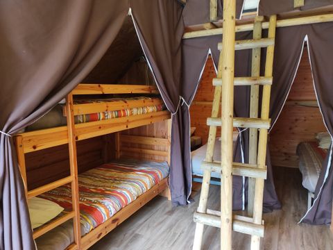 Tente 7 personnes - LOCATION - LODGE 24m² - 3 chambres - Mezzanine