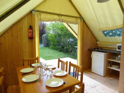 Tente 7 personnes - LOCATION - LODGE 24m² - 3 chambres - Mezzanine