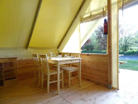 Tente 4/5 personnes - LOCATION - LODGE 20m² - 2 chambres