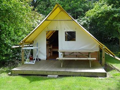 TENTE 5 personnes - LOCATION TENTE LODGE 20m² (2 chambres) 4/5 pers