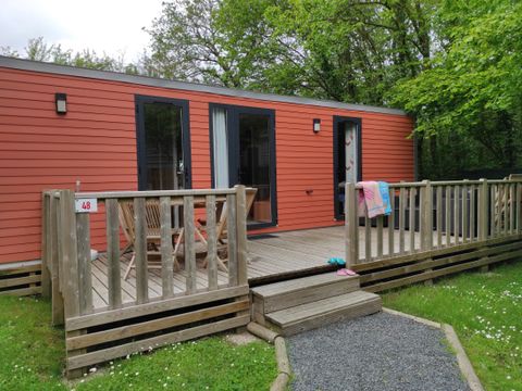 Mobilhome 4/6 personnes - 2 chambres - 2 salles de bain - PREMIUM - TV - CLIMATISATION - LAVE - VAISSELLE