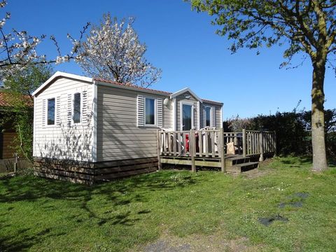Mobilhome 4 personnes - LOCATION 28m² - 2 chambres - TV - CONFORT
